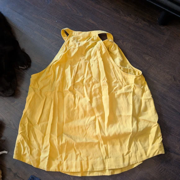Anthropologie Yellow Tank Top - Picture 3 of 3